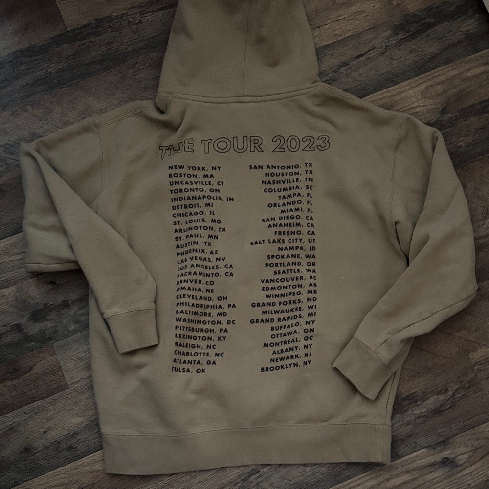 Jonas Brothers Beige Tour Merch Hoodie Unisex - Picture 4 of 4
